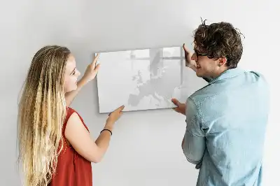 Mappa dell'Europa lavagna magnetica per disegnare