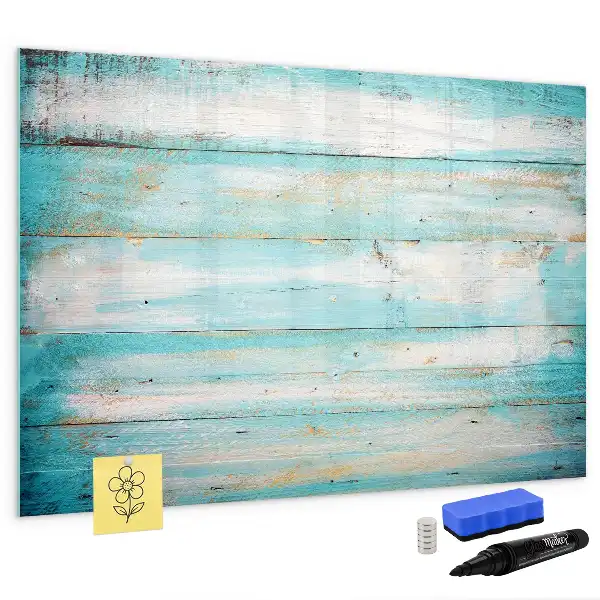 Lavagna magnetica per scrivere di colore blu