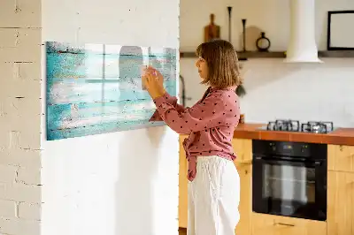 Lavagna magnetica per scrivere di colore blu