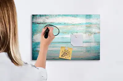 Lavagna magnetica per scrivere di colore blu