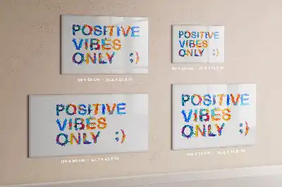 Lavagna magnetica per disegnare con citazione positiva