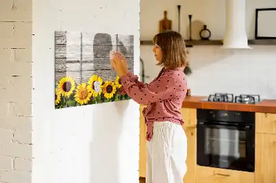 Lavagna magnetica per disegnare modello Girasoli