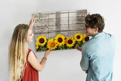Lavagna magnetica per disegnare modello Girasoli