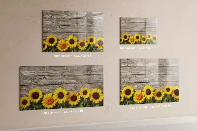 Lavagna magnetica per disegnare modello Girasoli