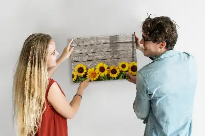 Lavagna magnetica per disegnare modello Girasoli