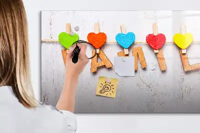 Lavagna magnetica per scrivere modello Famiglia