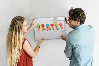 Lavagna magnetica per scrivere modello Famiglia