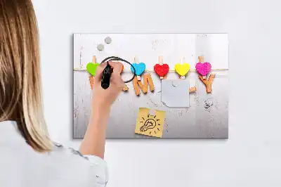 Lavagna magnetica per scrivere modello Famiglia