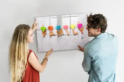 Lavagna magnetica per scrivere modello Famiglia