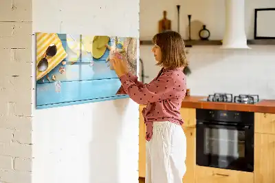 Lavagna magnetica per disegnare accessorio da spiaggia