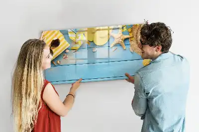 Lavagna magnetica per disegnare accessorio da spiaggia