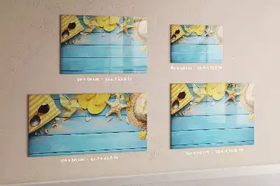 Lavagna magnetica per disegnare accessorio da spiaggia