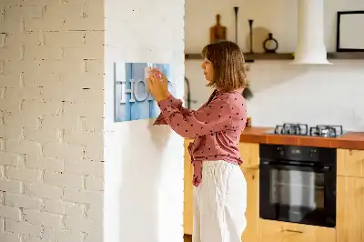Lavagna magnetica per scrivere modello Testo Casa