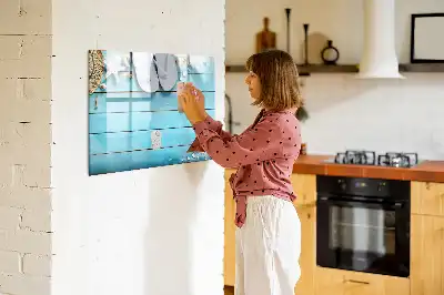 Lavagna magnetica per disegnare accessorio per le vacanze