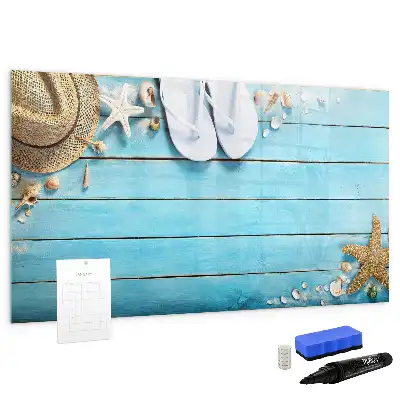 Lavagna magnetica per disegnare accessorio per le vacanze