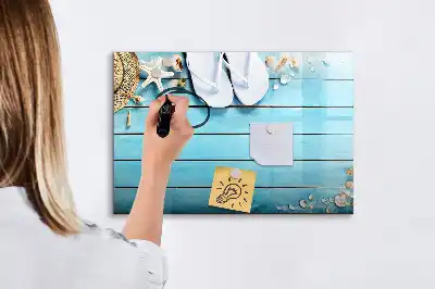 Lavagna magnetica per disegnare accessorio per le vacanze