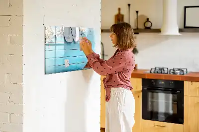 Lavagna magnetica per disegnare accessorio per le vacanze