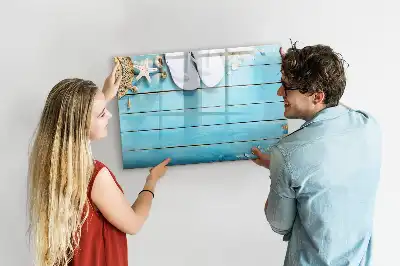Lavagna magnetica per disegnare accessorio per le vacanze