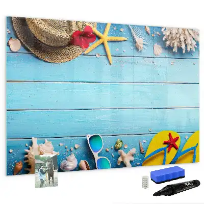 Lavagna magnetica per disegnare accessorio da spiaggia
