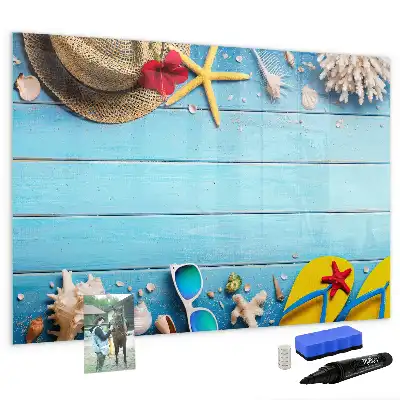Lavagna magnetica per disegnare accessorio da spiaggia