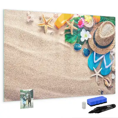 Lavagna magnetica per scrivere accessori estivi