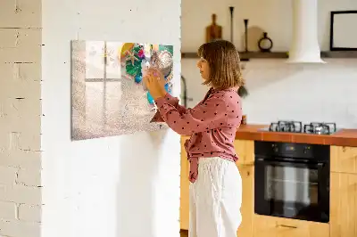 Lavagna magnetica per scrivere accessori estivi