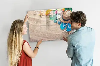 Lavagna magnetica per scrivere accessori estivi
