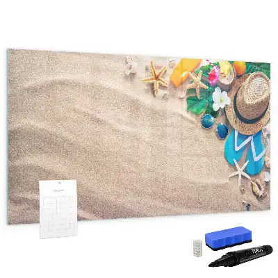 Lavagna magnetica per scrivere accessori estivi