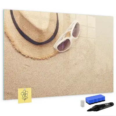Lavagna magnetica per scrivere accessorio estivo