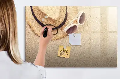 Lavagna magnetica per scrivere accessorio estivo