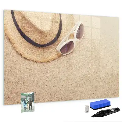 Lavagna magnetica per scrivere accessorio estivo