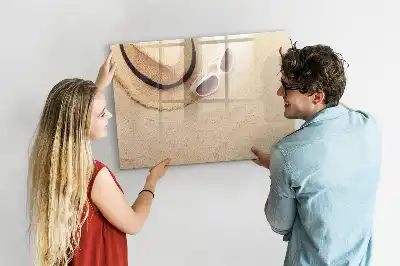 Lavagna magnetica per scrivere accessorio estivo
