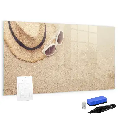 Lavagna magnetica per scrivere accessorio estivo