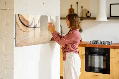 Lavagna magnetica per scrivere accessorio estivo