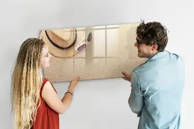 Lavagna magnetica per scrivere accessorio estivo