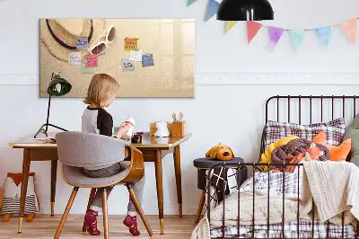 Lavagna magnetica per scrivere accessorio estivo