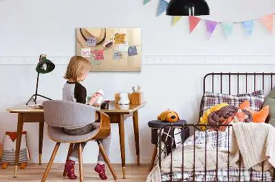 Lavagna magnetica per scrivere accessorio estivo