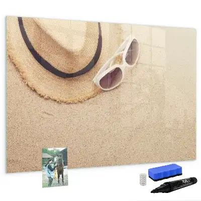 Lavagna magnetica per scrivere accessorio estivo