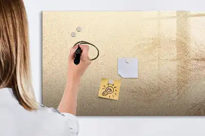 Lavagna magnetica per disegnare con motivo a foglie astratte