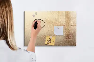 Lavagna magnetica per disegnare con motivo a foglie astratte