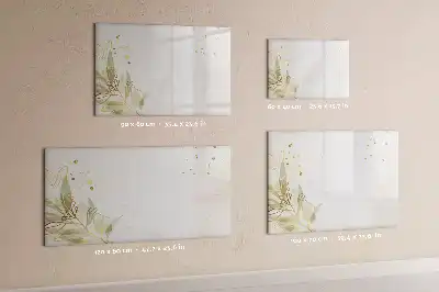 Lavagna magnetica per scrivere motivo astrazione pastello