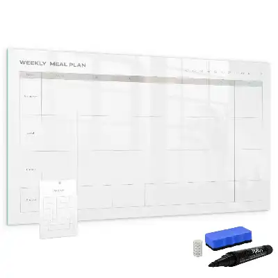 Lavagna magnetica per scrivere design minimalista per menu