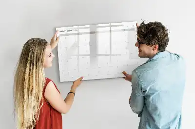 Lavagna magnetica per scrivere design minimalista per menu