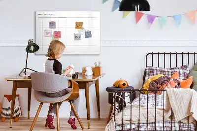 Lavagna magnetica per scrivere design minimalista per menu