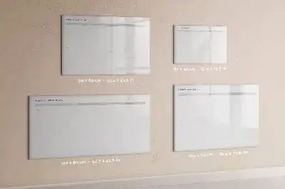Lavagna magnetica per disegnare modello menu semplice