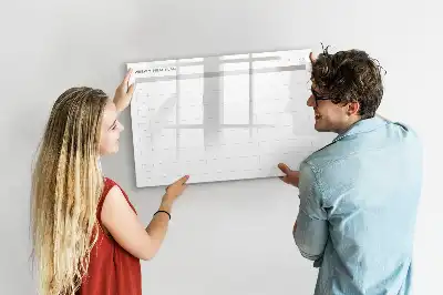 Lavagna magnetica per disegnare modello menu semplice