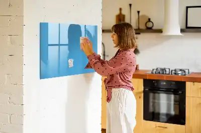 Lavagna magnetica per disegnare azzurra