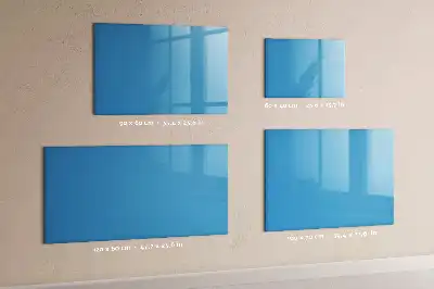 Lavagna magnetica per disegnare azzurra
