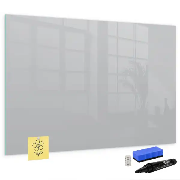 Lavagna magnetica per disegnare di colore grigio chiaro