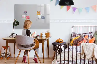 Lavagna magnetica per disegnare di colore grigio chiaro